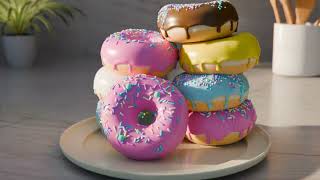 Blender Doughnut Animation.