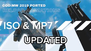 Updated ISO & MP7 Showcase  |  ROBLOX COD:MW19 Ported