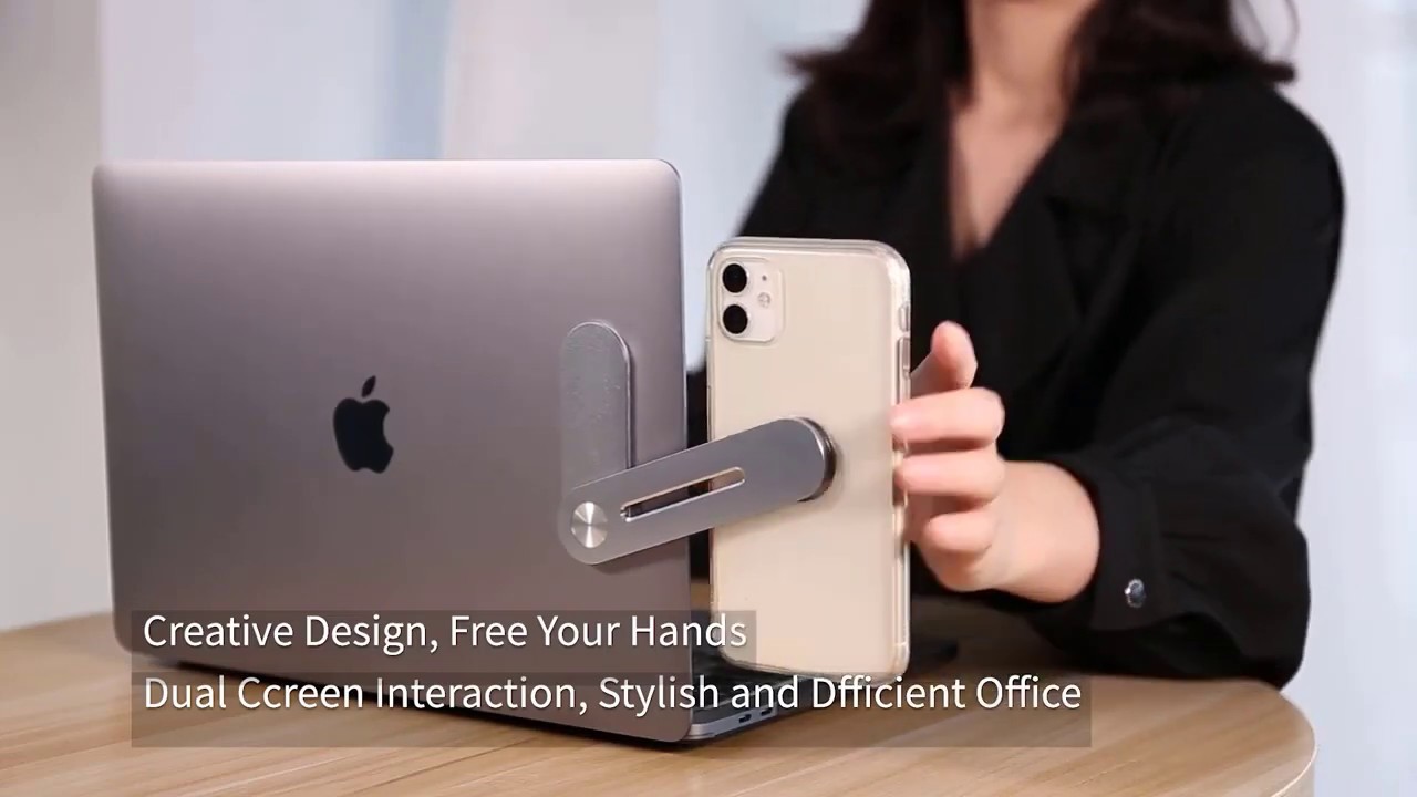 MAGNETIC LAPTOP SIDE-MOUNT CLIP