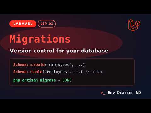 Laravel Migrations Tutorial — Up, Down & Rollback Explained