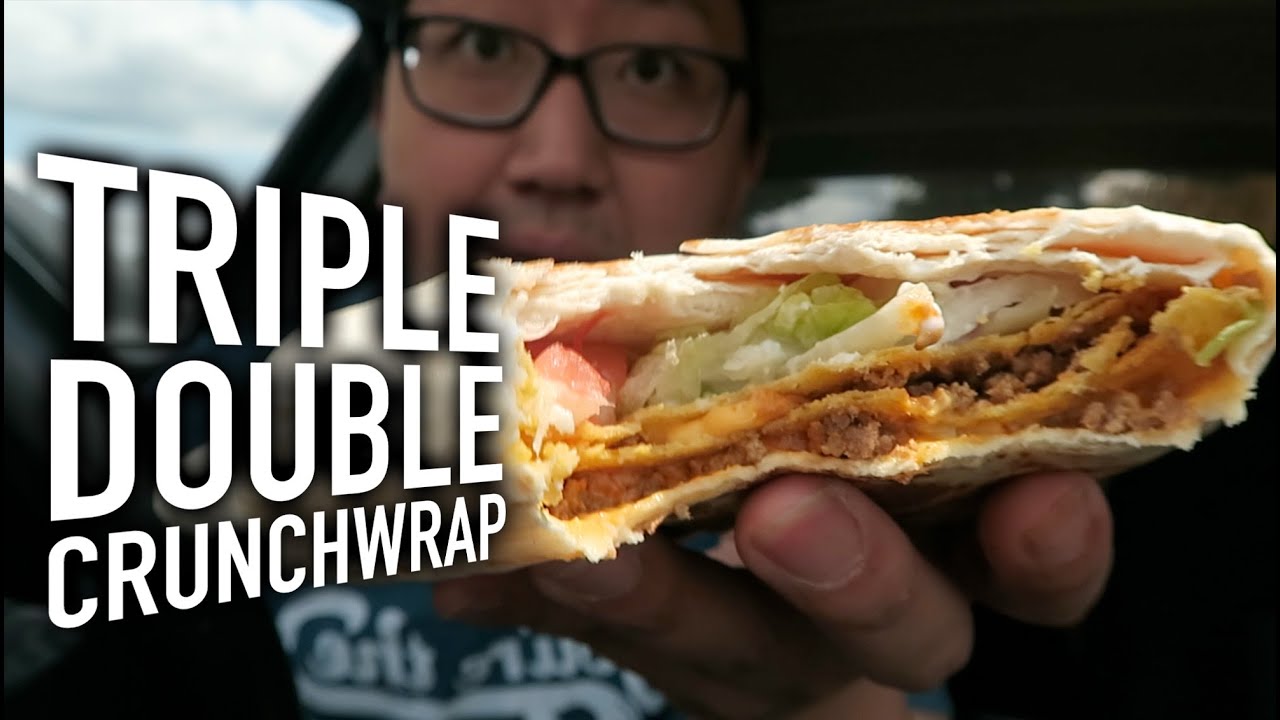 Triple Double Crunchwrap - Feat. Evil JP | HellthyJunkFood