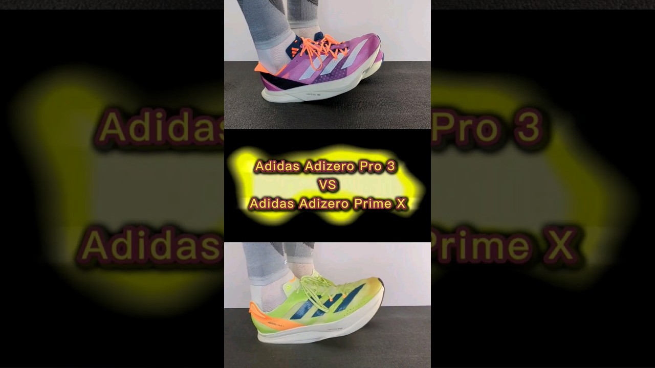 Running Power/Heart Rate Test - Adidas Adizero Pro 3 VS Adidas Adizero Prime X - Running Shoes