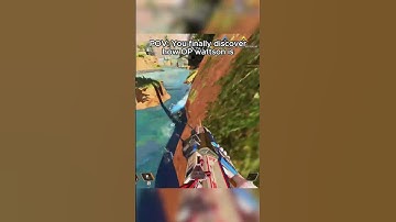 POV: YOU DISCOVER HOW GOOD WATTSON IS #apex #apexlegends #apexlegendsclips #apexclips