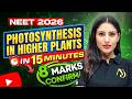 NEET 2026: Photosynthesis in Higher Plants | Quick Revision in 15 Min | Shivani Maam #neet2026