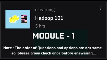 Module 1 Introduction to Hadoop||Hadoop 101 #ibm #eduskills #edunet