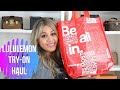 LULULEMON HAUL+TRY-ON