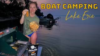 Download Lagu Boat Camping on Lake Erie | Living from the Lake + Catch and Cook MP3