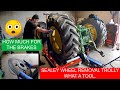 HOW MUCH FOR THE JOHN DEERE 3650 BRAKES.....SEALEY W1200 IS PUT TO WORK