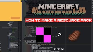 How to make a Resourcepack for your Blocks/Items - Log: 7