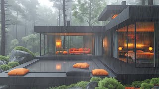 Gentle Rainfall by Mansion: Serene Environment for Relaxation & Wellness  Rain Forest