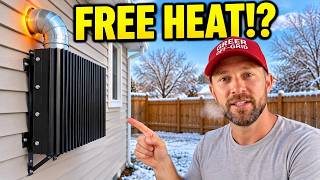 This $35 ALUMINUM MESH Blows 140°F Heat Into Your House (No Gas NEEDED)