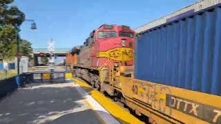 BNSF DOUBLE STACK 2  FOR 1 GOING EAST AND WEST