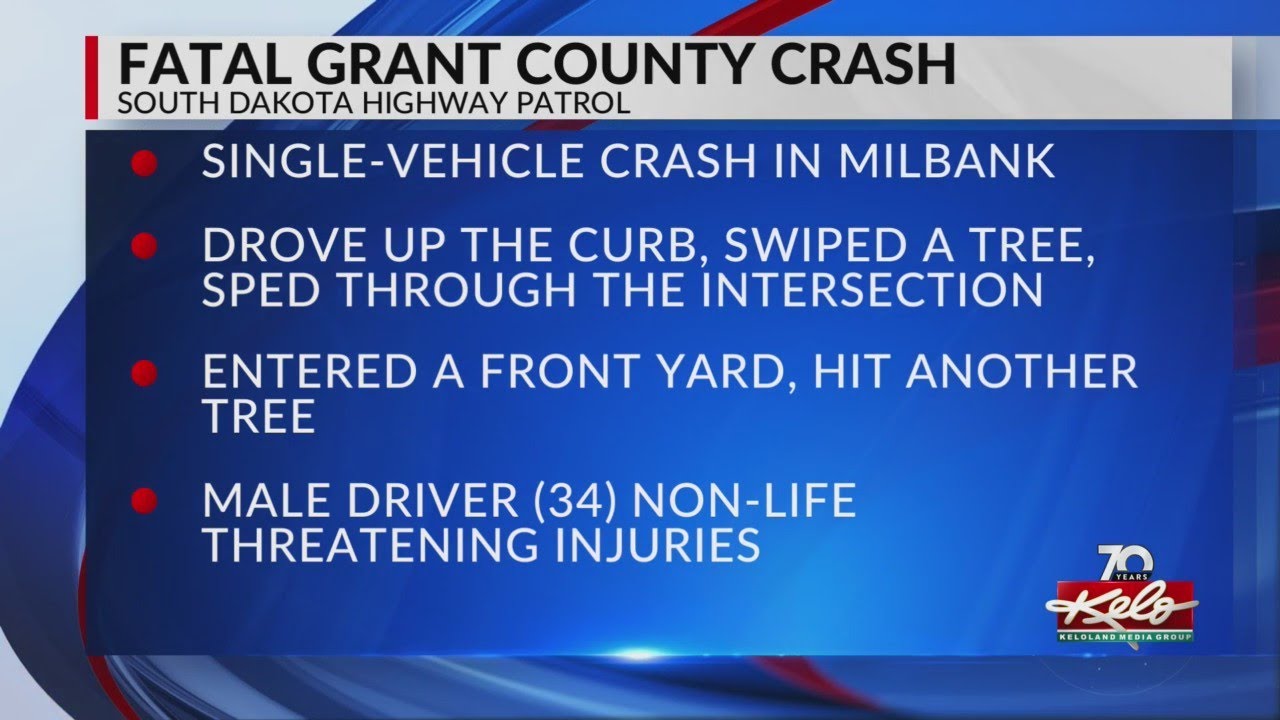 Single vehicle crash in Milbank proves deadly YouTube