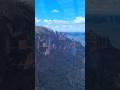 View from Blue Mountains skyway #scenicworld #skyway #threesisters #bluemountains #cablecar #shorts