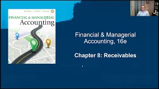 Financial Accounting - Chapter 8 Part 1 - Receivables