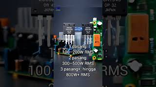 cara kerja transistor pinal #transistor #transistoramplifier #audio #sound