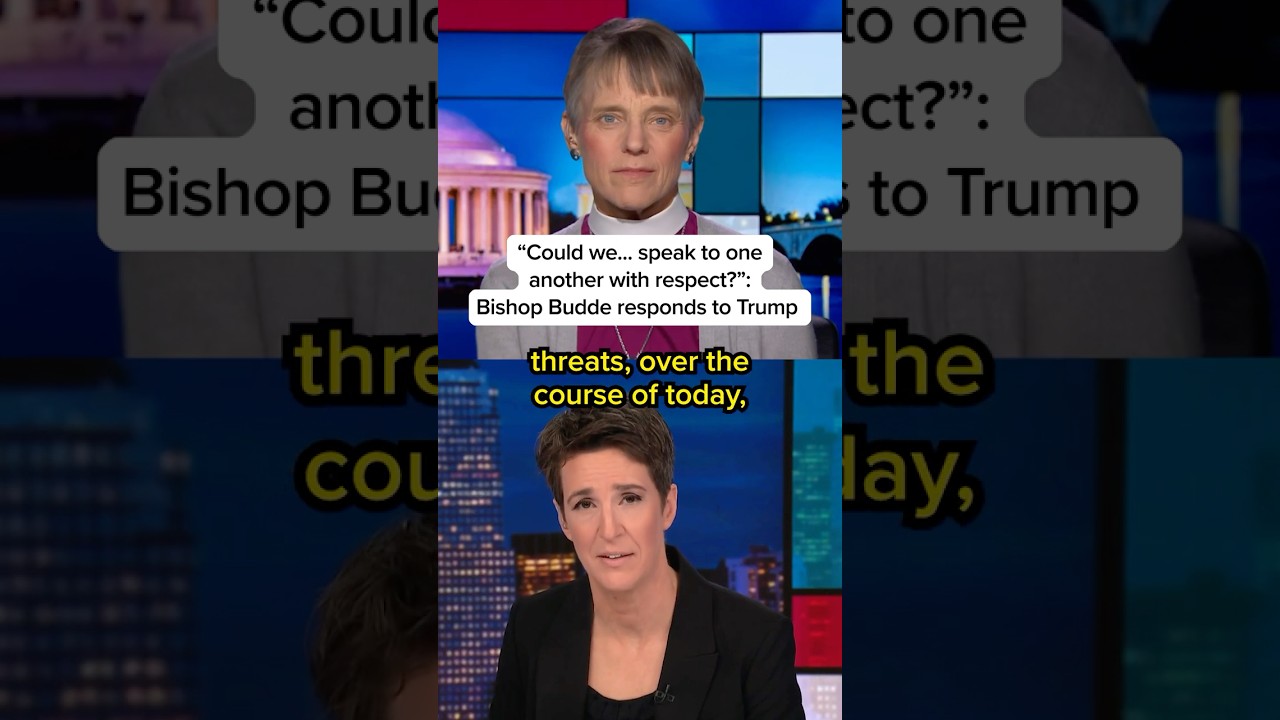 'Could we... speak to one another with respect?': Right Rev. Budde responds to Trump