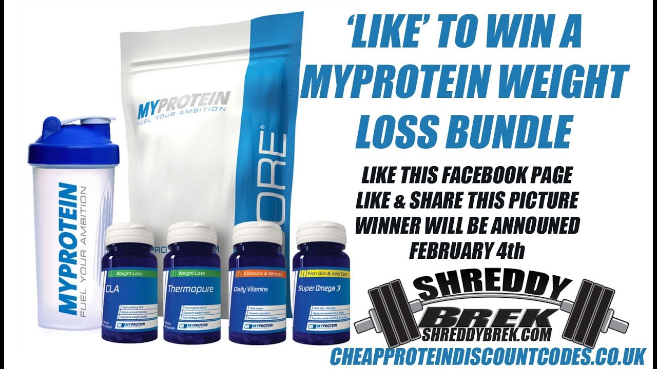 MyProtein Giveaway Win A FREE Weight Loss Bundle YouTube