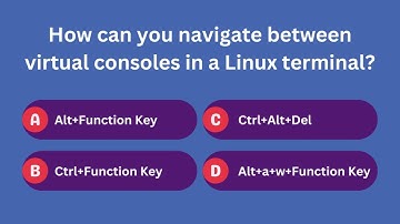 How can you navigate between virtual consoles in a Linux terminal?