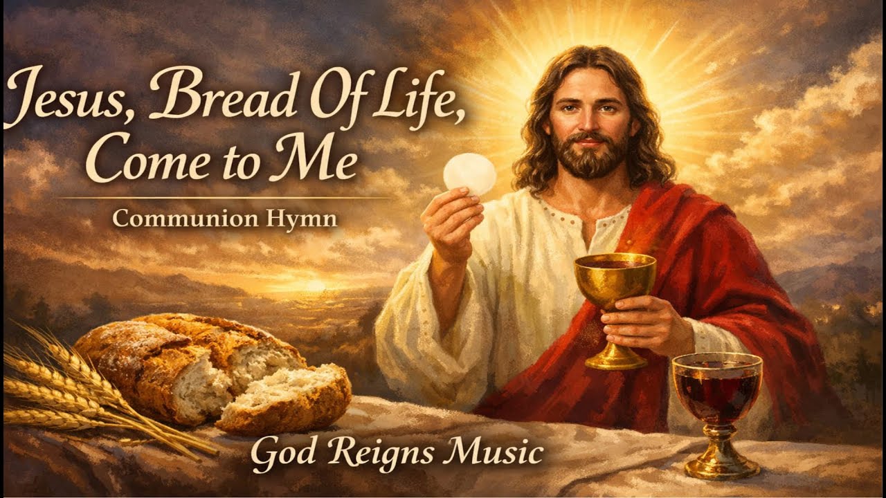 Jesus Bread of Life, Come to Me | Communion Hymn | Eucharistic Adoration Song| God Reigns Music