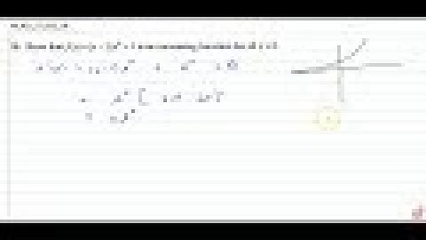 Show that `f(x)=(x-1)e^x+1` is an increasing function for all `x gt 0.`