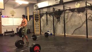 Cyprus Throwdown 2018 WOD 18.2