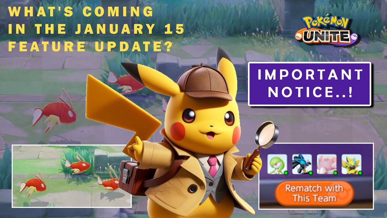😲Что нового в обновлении от 15 января | Список изменений | Pokemon Unite | На тамильском языке