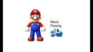 Mario Pissing 3D