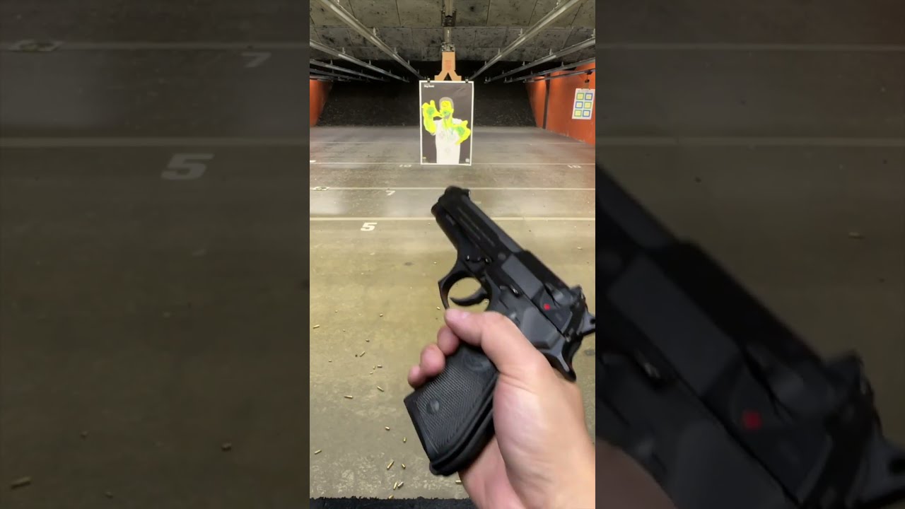 Beretta 92 FS Double Single Action Semiauto Pistol Shorts