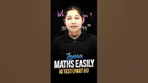 Learn Maths Easily 😍 - Maths IQ Test (Part 61) #maths #ytshorts #magnetbrains