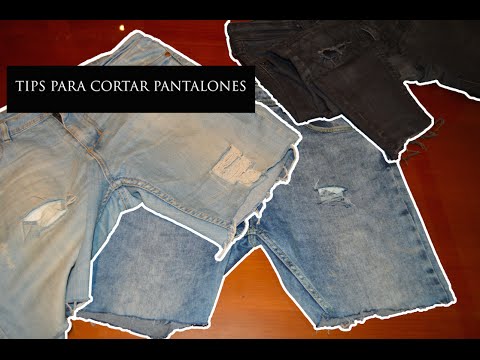 Video: Cómo Cortar Los Pantalones Cortos