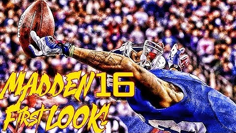 Madden 16 | ROCKET CATCH Gameplay FIrst LOOK! | YEAR of the Wide Reciever | Madden 16