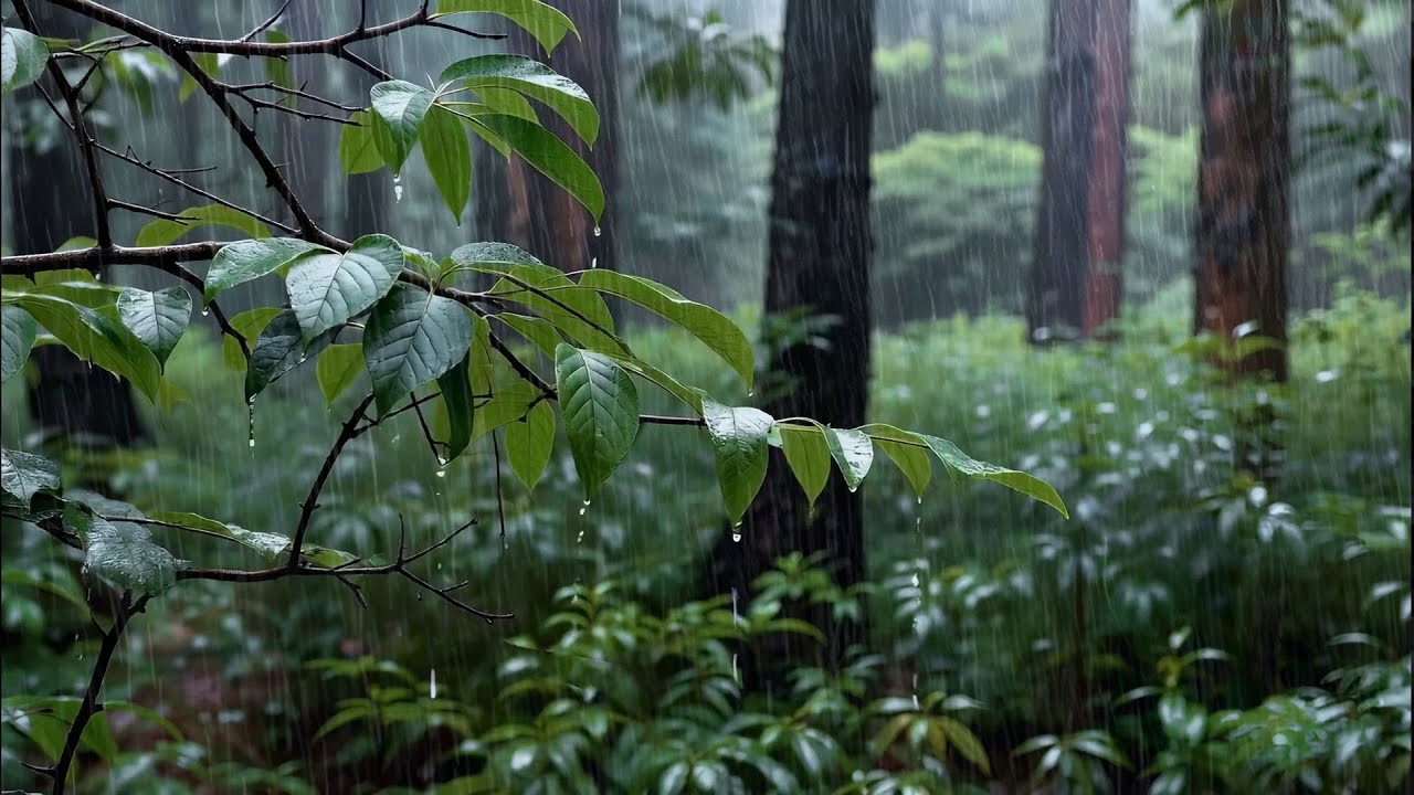 Внимание: не слушайте, если не хотите крепко уснуть под мягкий дождь в лесу