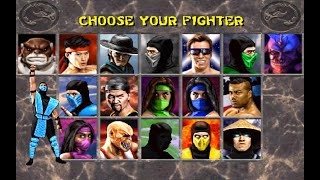 Mortal Kombat Komplete Mortal Kombat 2 Sub-Zero Gameplay Playthrough