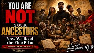 YOU ARE NOT YOUR ANCESTORS: Courageous Descendants Taking Generational Wealth Back