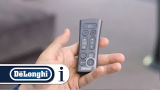 How to change the airflow direction and temperature scale on your De’Longhi HFX85W