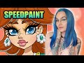 🎨SPEEDPAINT🎨: DAISY (TAILANDIA) | MARIO KART TOUR | WACOM CINTIQ 13 HD | ILUSTRACIÓN DIGITAL