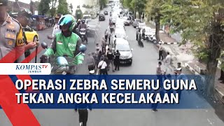 Data Kecelakaan Tinggi, Operasi Zebra Semeru Diperketat di Jember
