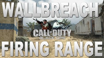 Black Ops Glitches: *NEW* Wallbreach On Firing Range