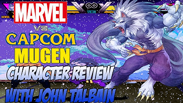 Marvel vs  Capcom M.U.G.E.N: Character Review w/ John Talbain