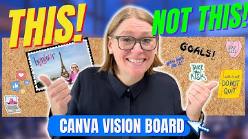 Hoe maak je een digitaal visionboard dat ECHT werkt (Canva-tutorial 2025)