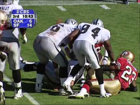 Raiders vs 49ers 2000 Week 6