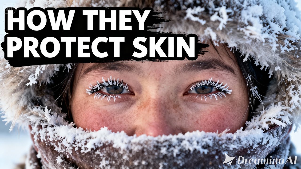 How Yakuts Protect Eyes and Skin in Extreme Cold
