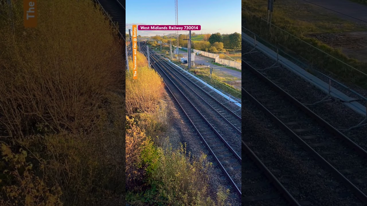 West Midlands Railway. 730014 @ Betley. 🍊🍇