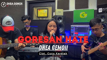 GORESAN HATE - CUCU KARDIAH (LIVE COVER DHEA GEMOII) POJOK SUARA VERSI AKUSTIK