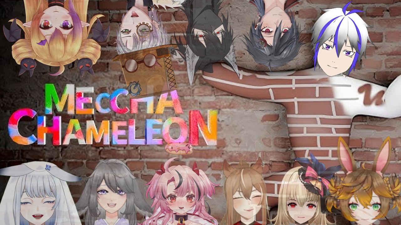 【#mecchachameleon  】小畫家來躲貓貓咯~第二回！ | MYViki
