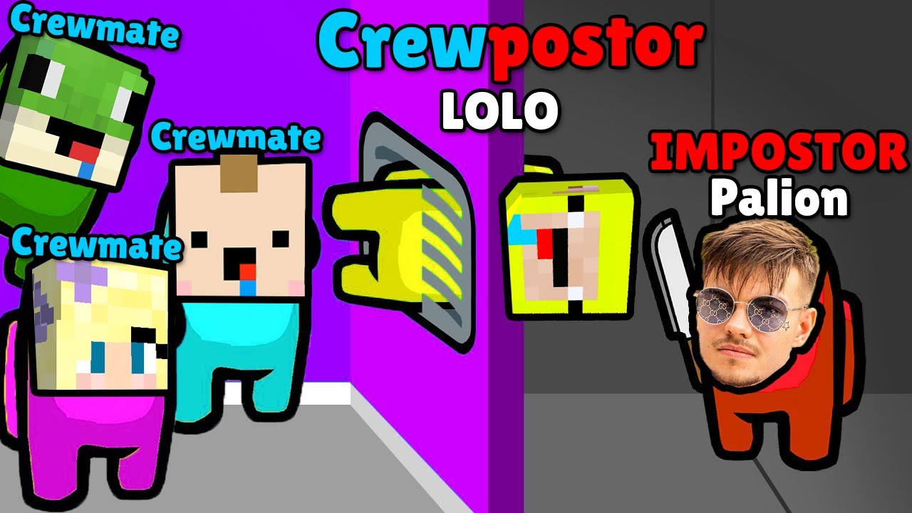 Gram jako NIEPRAWDZIWY IMPOSTOR w AMONG US! (PRANK na PALIONOWIE)