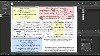 Physical Science - Module 1 - Class Notes p. 2 - 3