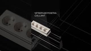 NEW | Четверные накладные розетки Gallant от бренда Werkel