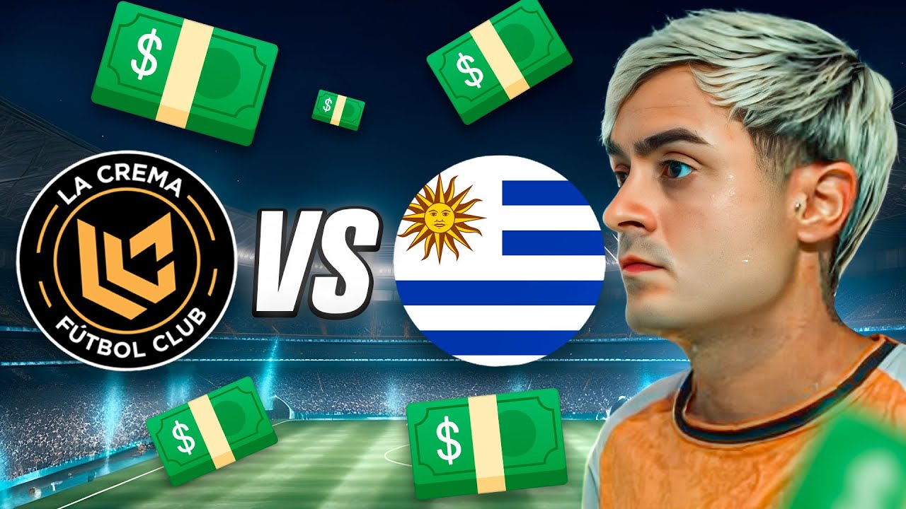 BUSCAMOS el MILLÓN de DÓLARES en DUBAI💸⚽️ LA CREMA vs URUGUAY 🇺🇾
